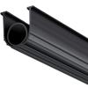 Garage Door Seals Bottom Rubber, U Shape +O Ring Combination Garage Door Bottom Weather Seal, 16ft Weatherproofing Garage Door Seal, 5/16 inch T-ends