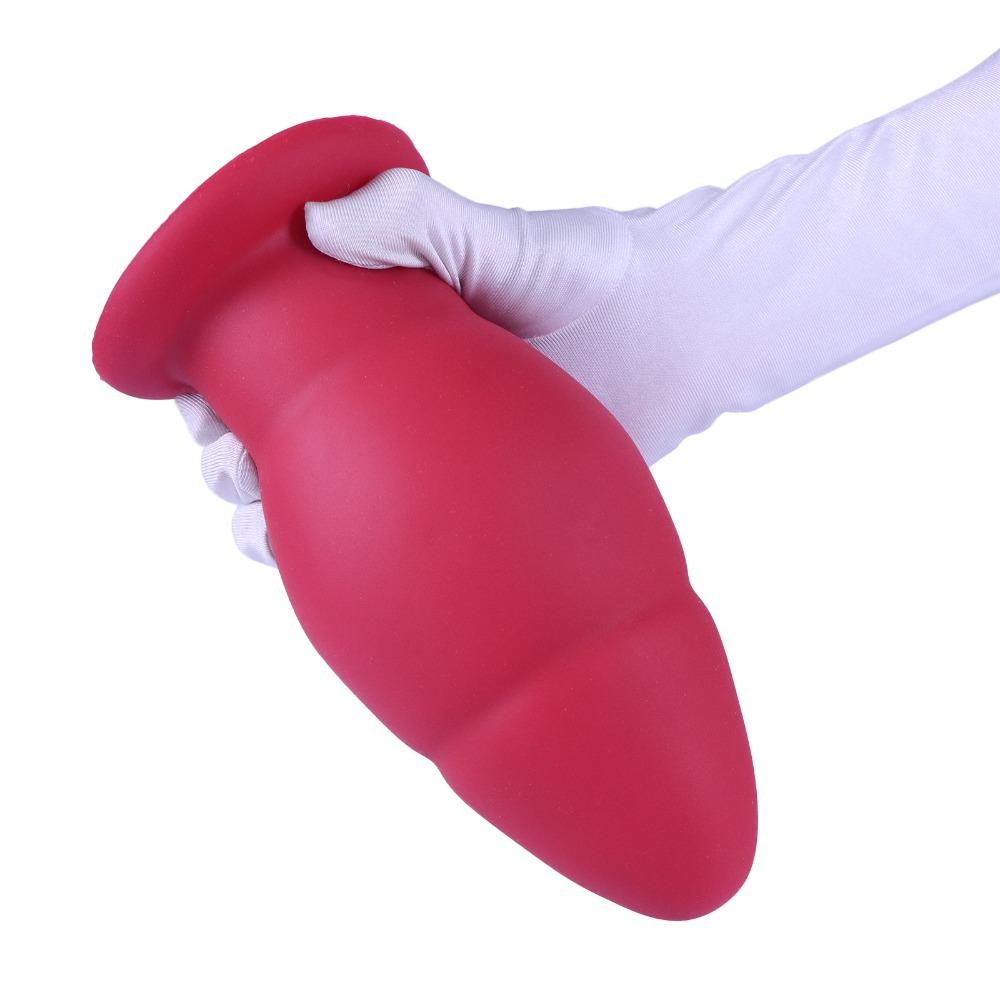 Large Size Anal Plug Unisex Wearable SM Adult Toy for Men & Women - Comfortable Silicone Anal Dilator for Intimate Pleasure