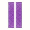 2Pcs Quilted Embroidered Plaid Refrigerator Handle Covers Plush Thickened Refrigerator Handle Dust Cover