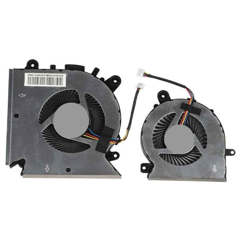 Náhradný ventilátor chladenia CPU GPU Chladiče notebookov Kovový ventilátor na rozptyl tepla pre GF65 GF65 Thin 10SD 10SDR 10SE