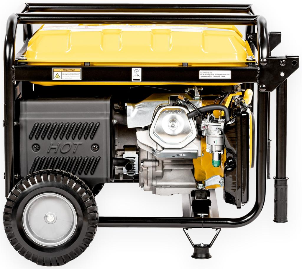 Loncin Lc8000D-As-1F Mocny Agregat Generator Prądotwórczy 230V Avr 6,5Kw - Ewimax