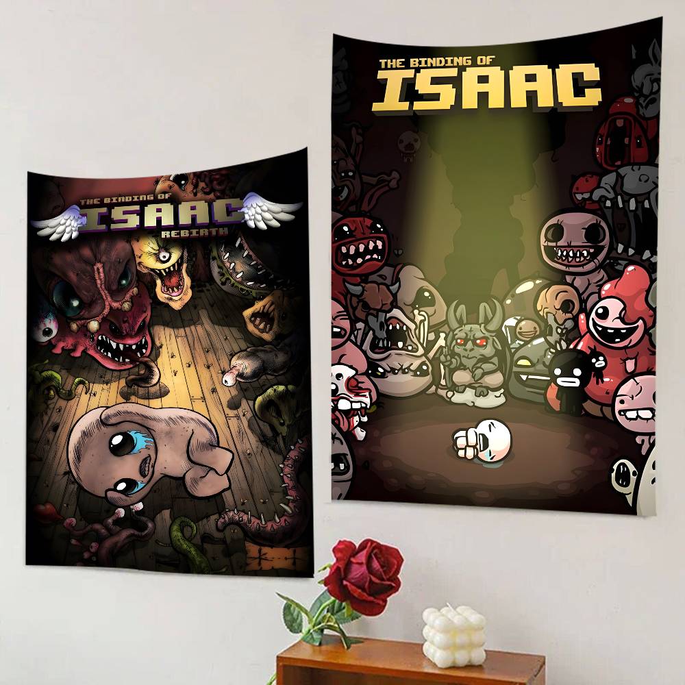 Game The Binding Of Isaac Classic Anime 2025 Photography Background Birthday Cake Smash Portrait Decor Backdrop Photo Studio