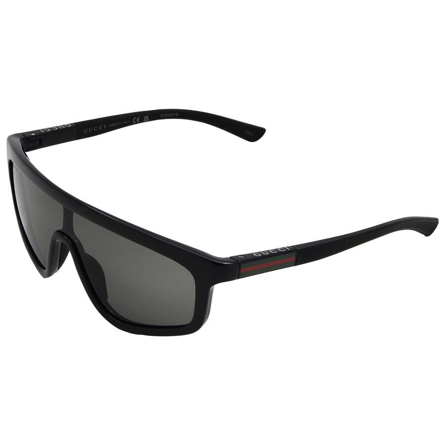 Gucci Grey Shield Unisex Sunglasses Gg1736s 001 99