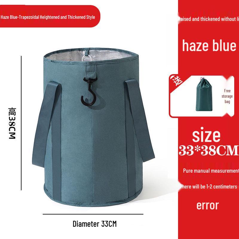 Thickened Portable Insulated Foot Bath: Folding, Deep, Travel-Friendly Foot Basin for Adults