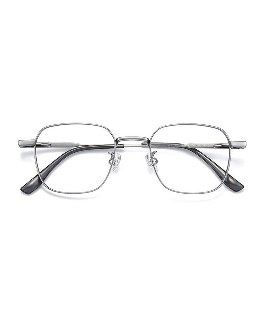 Lingkeonpeuleim Bt021 Titanium Eyeglass Frame Gray