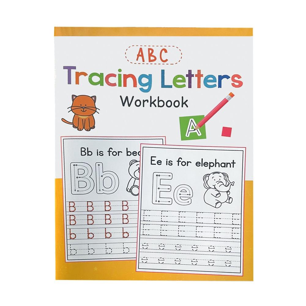 Educational Alphabet Dab Workbook Find and Coloring Letters Exercise Tracing Letters Workbook Learning Alphabet Directed Drawing