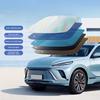 SEAMETAL Car Sun Shade Front Windscreen Laser Sunshade Cover Foldable Sun Protection Heat Insulation Visor Cover