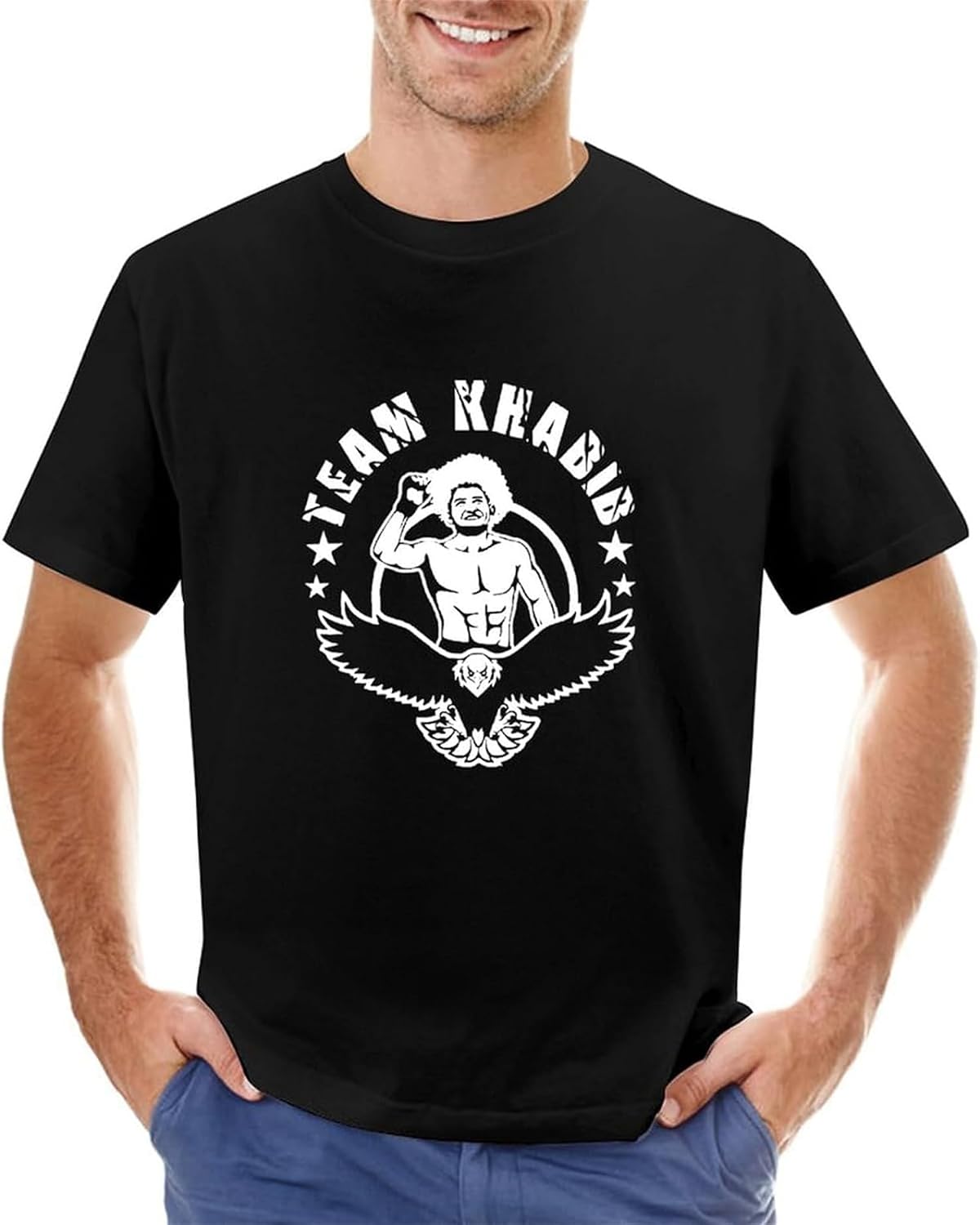 Team Khabib The Shirt Unisex T-Shirt 4XL чёрный