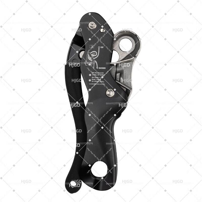 Hand-Controlled Rock Climbing Descender