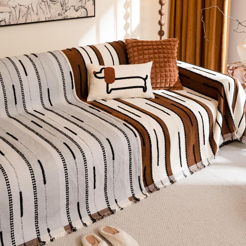 Sofahandtuch Vier Jahreszeiten Universal High-End Sofabezug Stoff Vollbezug Sofabezug All-inclusive Decke Kissen