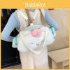 Cute Cat Plush Backpack With Cartoon Pattern For Casual Travel And School Use