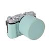 For Fujifilm X-M5 Camera Case PU Leather Protective Cover with Lens Cap
