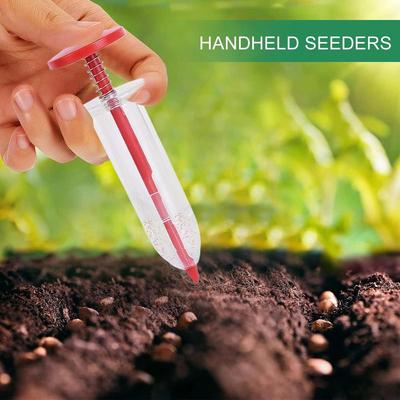 1PC Handheld Seed Dispenser Mini Manual Seeder Tool for Garden Planting Flower Pot & Garden Bed Essential Gardening Supplies
