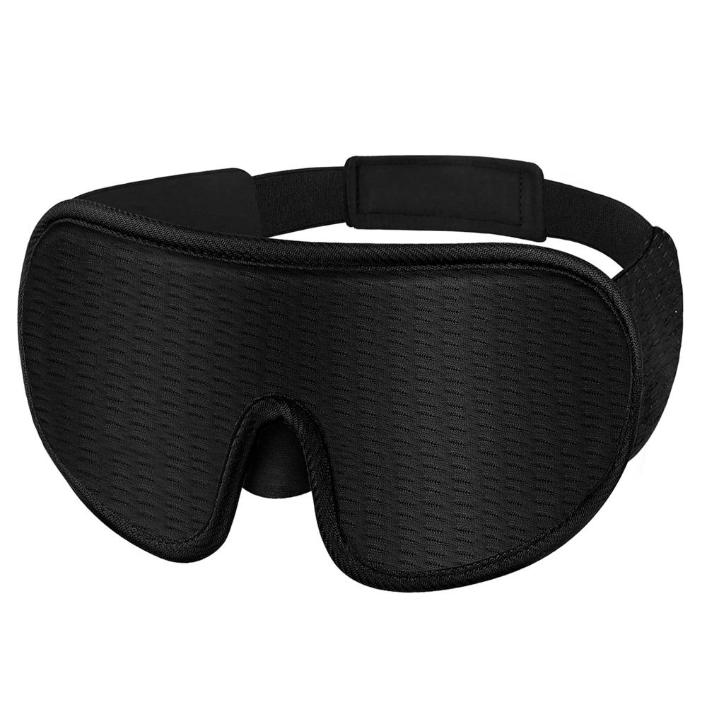 Durable And Safe 3D Sleeping Mask 100% Blockout Light Sleep Mask For Eye Soft Eye Mask For Travel Eyeshade Night Breathable Blindfold Slaapmasker