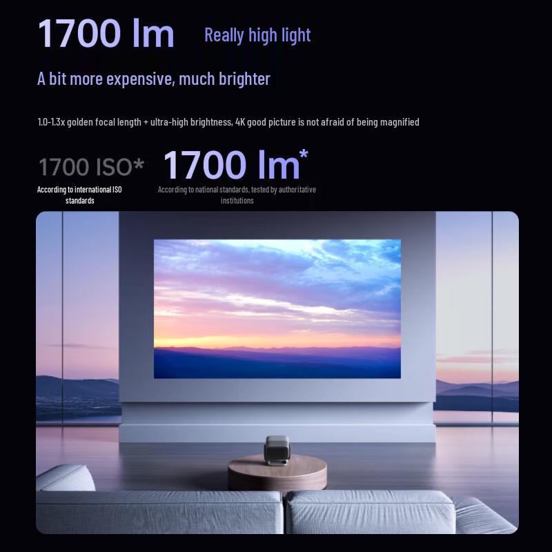 

JMGO N3 Pure Tri-Color Laser 4K Gimbal Projector (CN version)