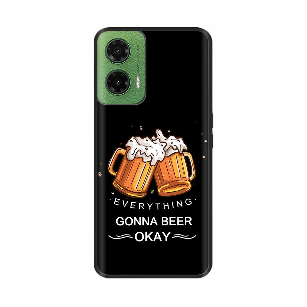 Für Motorola Moto G35 5G Hülle G 35 Niedlich Weiches Silikon Anti-Fall Hohe Qualität Schutzhülle für Moto G35 XT2433-5 MotoG35