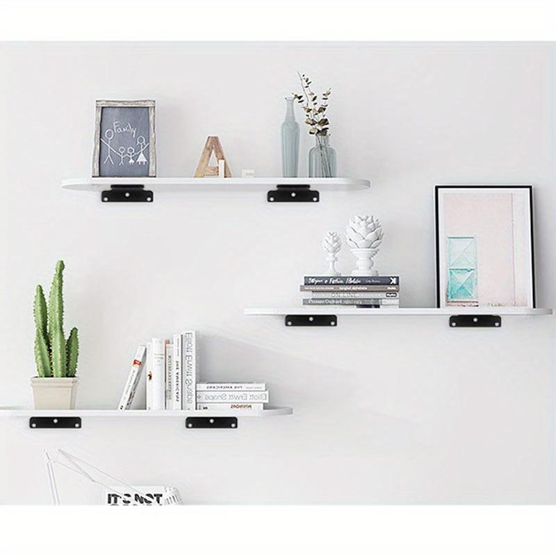 2 stücke L Halterung für Regale Heavy Duty Verdickt und Verbreitern Versteckte Klammer Joint Winkel Klammern