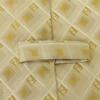 Used FENDI Tie Gloss Silk Gold Series Zucca Pattern