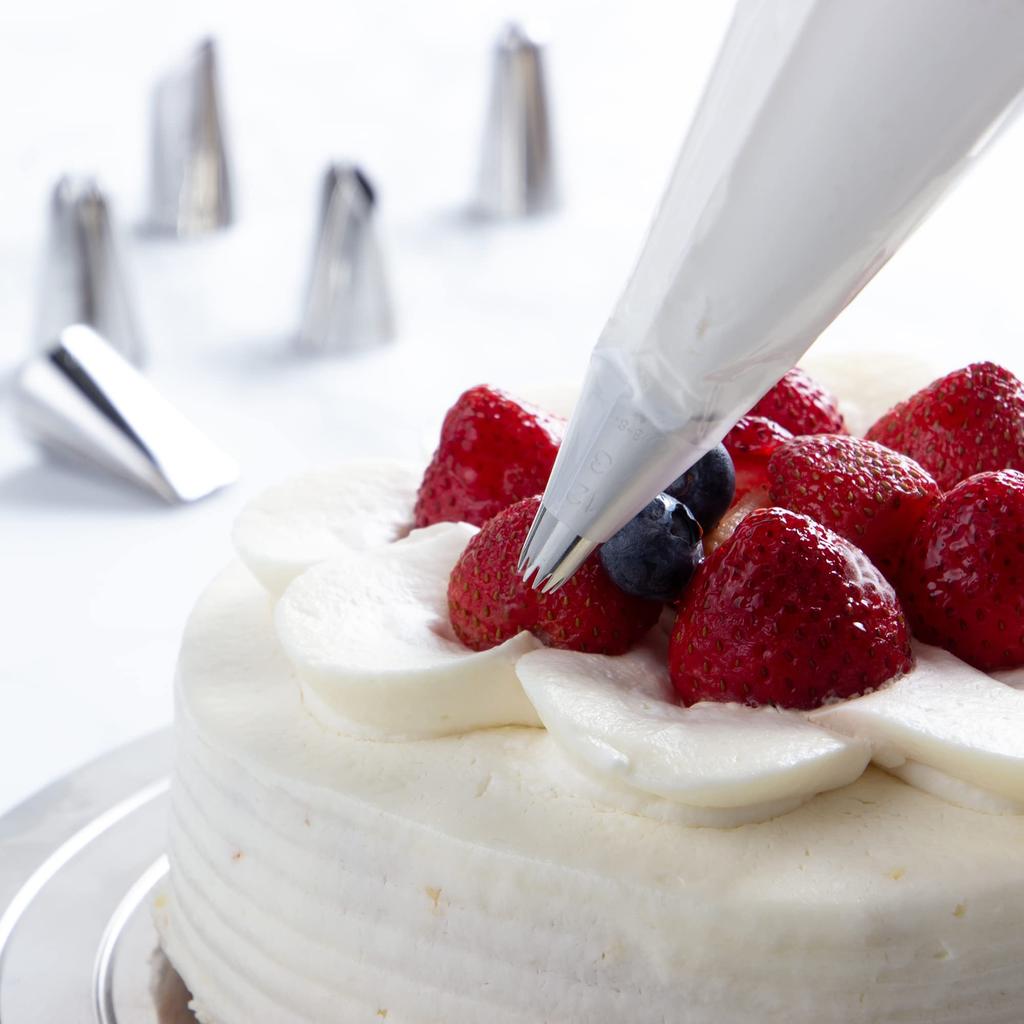 Endo Shoji Commercial-Grade Flower-Shaped No. 6 6-Cut Nozzle, 18-8 Stainless Steel, Made in Japan, WKT31066