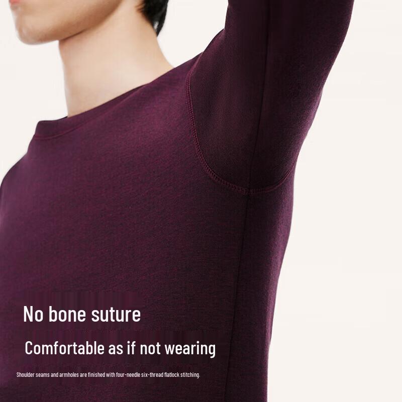 HLA Men's Ultra-Soft & Thick Fleece Thermal Underwear Set