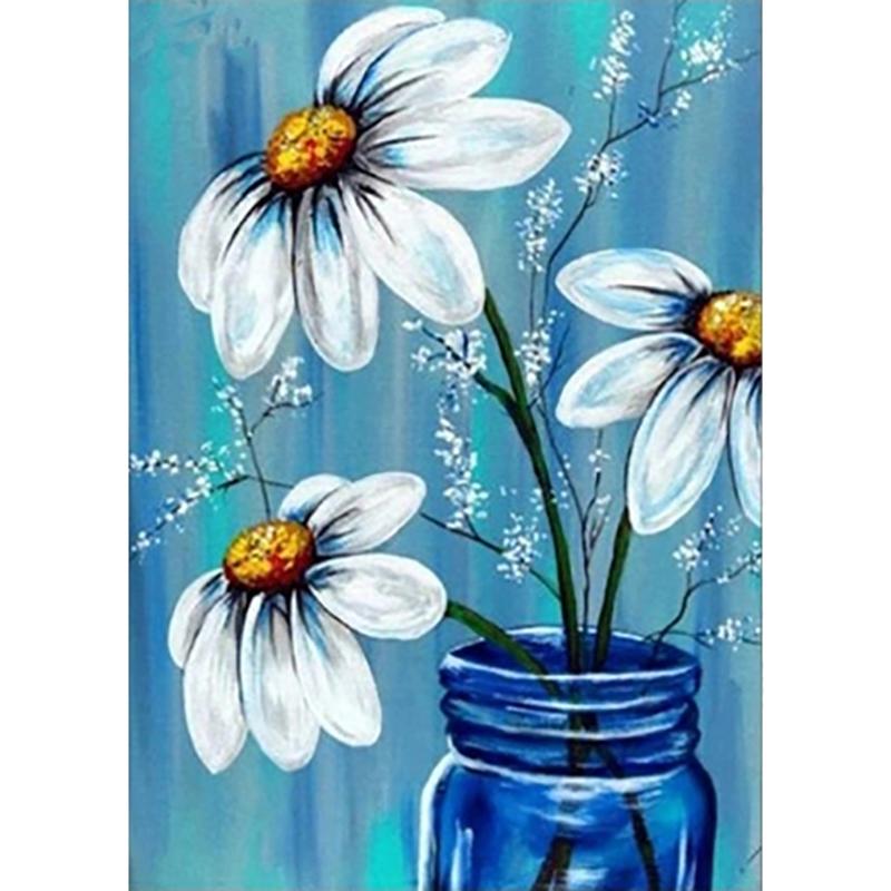 DIY 5D Diamond Painting Animal Landscape Flower Cross Stitch Kit Full Round Embroidery Mosaic Art Rhinestone Decoration Picture