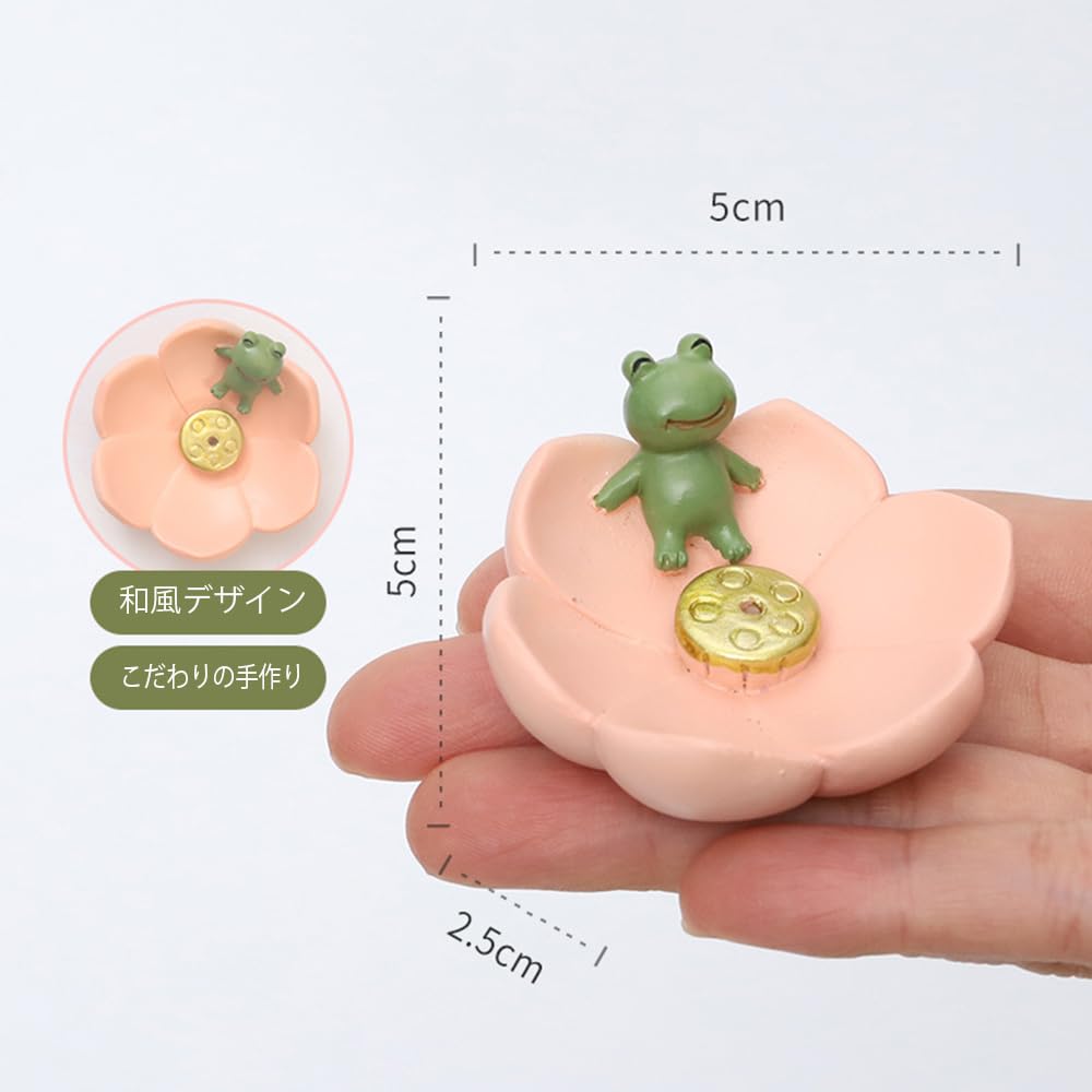 Fujitoya Frog Incense Holder, Incense Stick Holder, Incense Dishes, Incense Dishes, Plate, Japanese Style