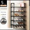 Multi-layer Shoe Hanger Easy Installation Space Save Storage Rack Thicken Dustproof Shoe Cabinet