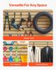 4 X 4 Ft SlatWall Paneling MDF Natural Garage Slatwall with Modular Design