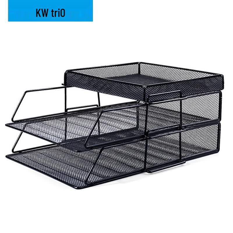 KW-triO Stackable Metal Mesh File Organizer