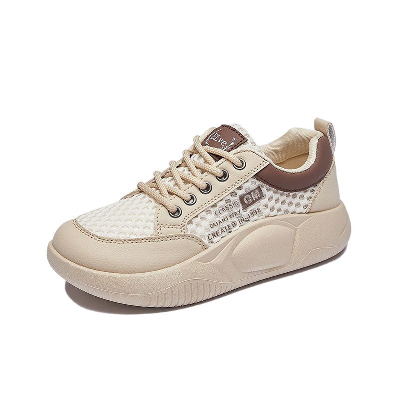 Summer Little White Shoes New Korean Version Ins Female Students Platform Heightening Casual Shoes Board Shoes Street Shot XQ5718