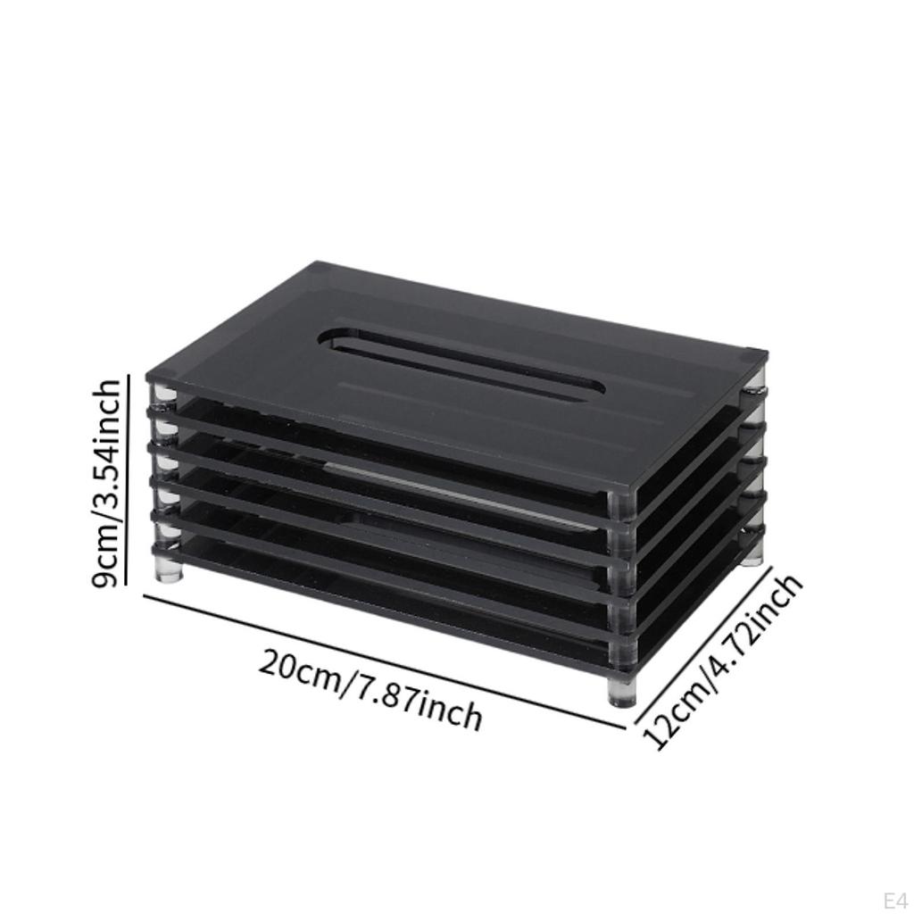 Acrylic Tissue Dispenser Box