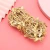10m Artificial Leaf Rope Vine Garland Weaving Hemp DIY Home Craft Wedding Party DecorGolden