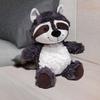 Waldtier Plüschtier Fuchs Faultier Plüschtier Ausgestopfter Waschbär Puppenkissen Home Office Schlafzimmer Dekoration Kinder Erwachsene Weihnachten Geburtstagsgeschenk
