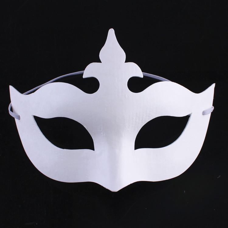 Hand-Painted Ball Face Mask: DIY Paper Pulp Animal Mask for Men & Women, Peking Opera Style