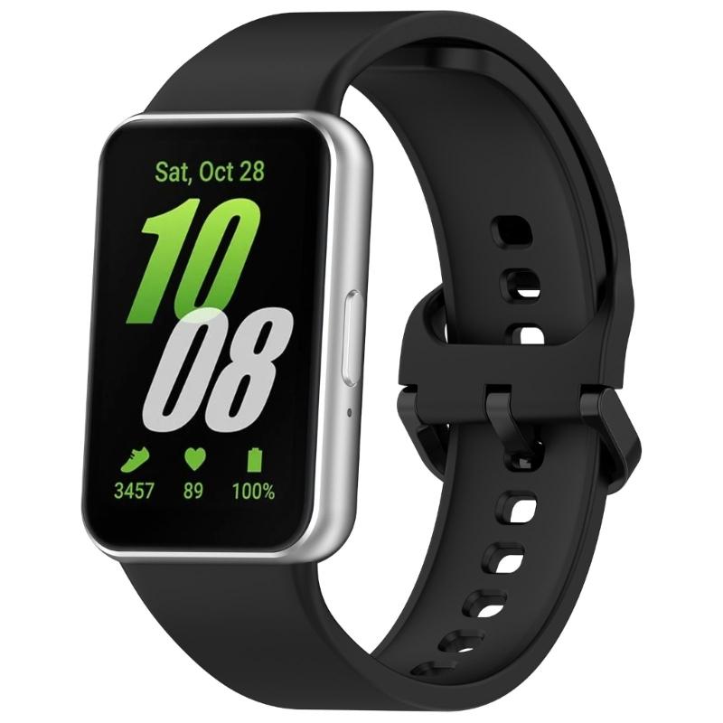 Watch Bands Breathable Silicone Replacement Flexible Wriststrap Belt Quick Release Sweatproof Bracelets for Fit 3
