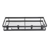 Wall Mounted Spice Rack Organizer Multifunction Metal Wall Spice Rack Hanging Shelf for Kitchen Bathroom