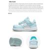 Nike Dunk Low TD Lodowy Błękit Dziecięce Trampki Białe FB9107-105