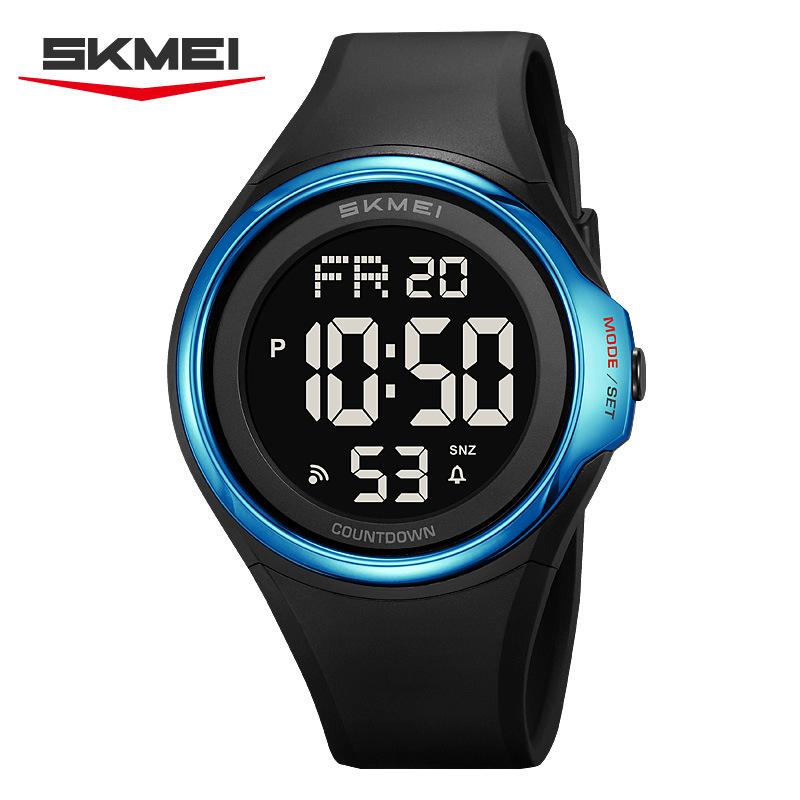 Electronic Watch Fashion Student Electronic Watch Waterproof Outdoor Chronograph Sports Waterproof Student Watch Alarm Clock
