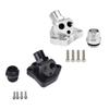 Coolant Hose Adapter Kit for K20 K24 with Flanged 3-Hole Base and Angled Neck for Engine-to-Radiator Circuit Connection Service