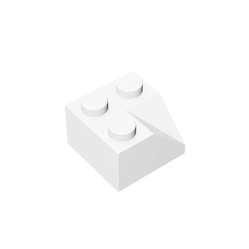 

MOC 10PCS Puzzle Particle 3046 Slope 45 2x2 Building Blocks Kit Concave Angle Brick Educational Toys Birthday Gifts Dropshipping