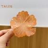 Women Hair Claw Flower Design Back Head Hair Clip Non-Slip Grip Bright Colors Shark Hair Claw Hair Accessory