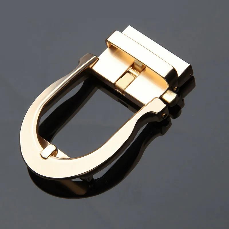 Men Metal Pin Belt Buckle Rotatable Clip Buckle DIY Leather Craft Jeans Accessories Buckle Leather Craft Webbing