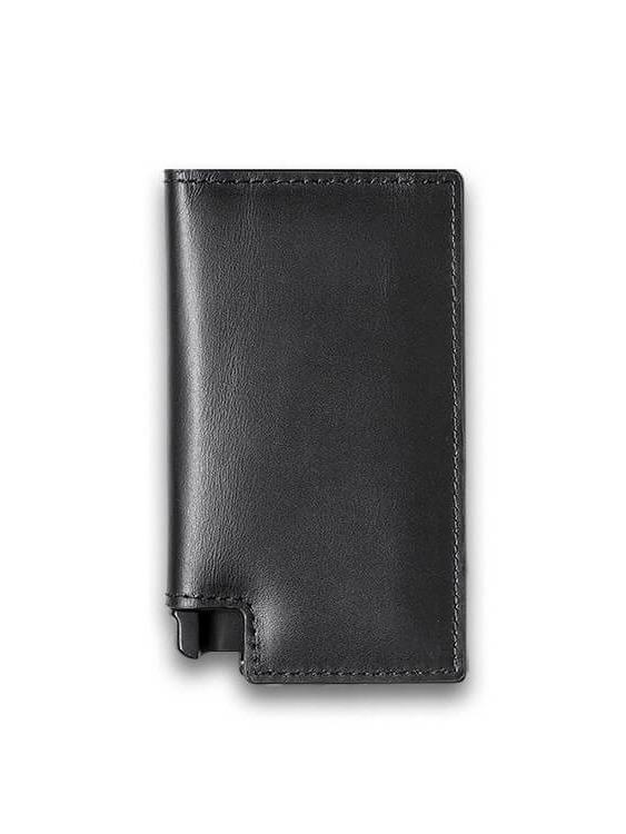 Męski metalowy aluminiowy portfel na karty z ochroną RFID i zabezpieczeniem przed kradzieżą