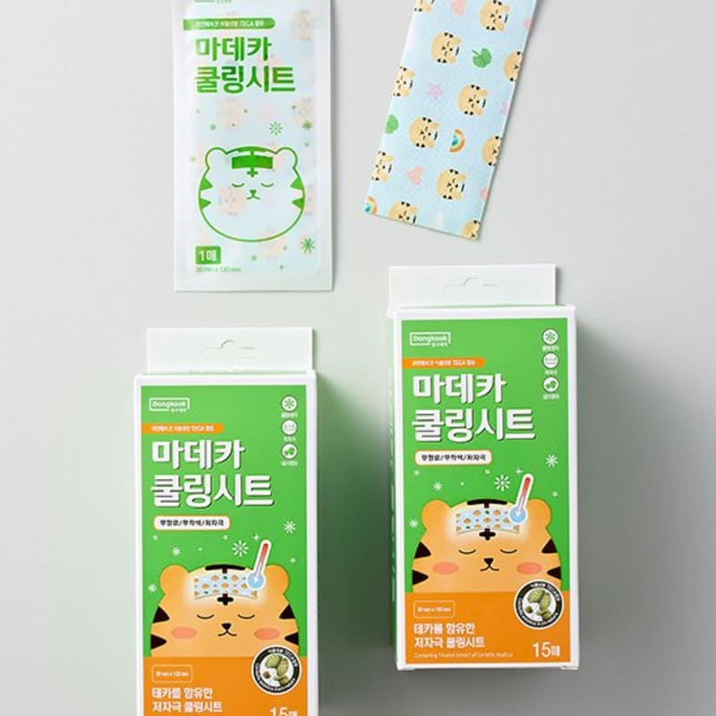 [Dongkook Pharmaceutical] Madeca Cooling Sheet 15 sheets * 2 boxes