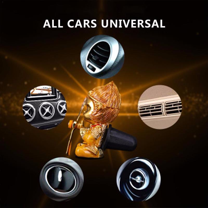 Auto air freshener monkey car export with perfume zinc alloy Monkey King indoor accessories