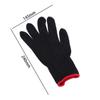 Curler For Straight Flat Iron Hair Styling Tool Heat Resistant Glove Blocking Hand Protector Glove