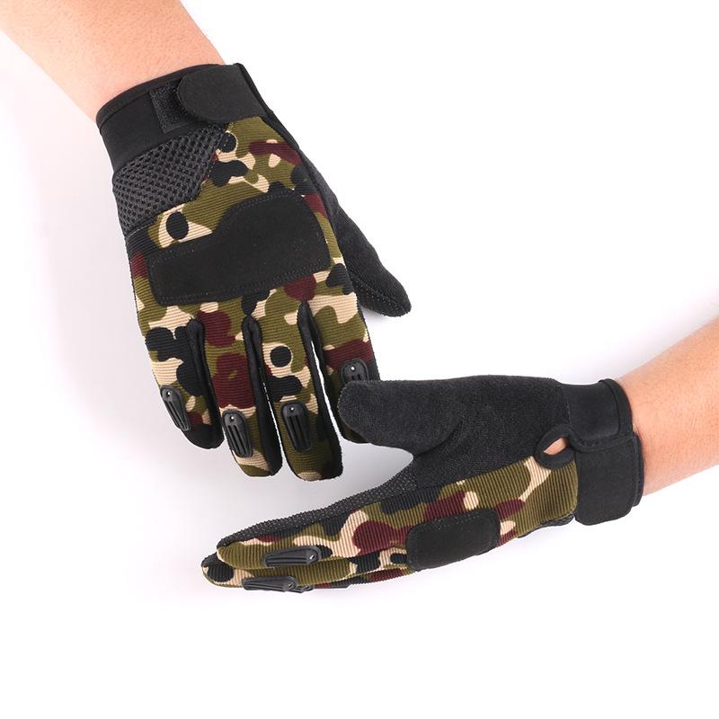 Taktische Handschuhe Outdoor-Fahren Neuer Stil Herren und Damen Langfinger Fitness-Training Militärfans Feldübung Anti-Rutsch-Handschuhe