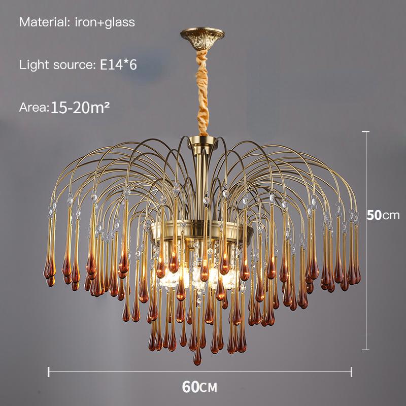 Glass Ceiling Chandeliers Living Room Decor Lights Ceiling Hanging Lamp Dining Bedroom Lighting E14 Pendant Lamps