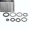 225Pcs O Ring Kit Durable Rubber Sealing Rings Oil Water Resistant Multi Sizes for Industrial Auto Repair
