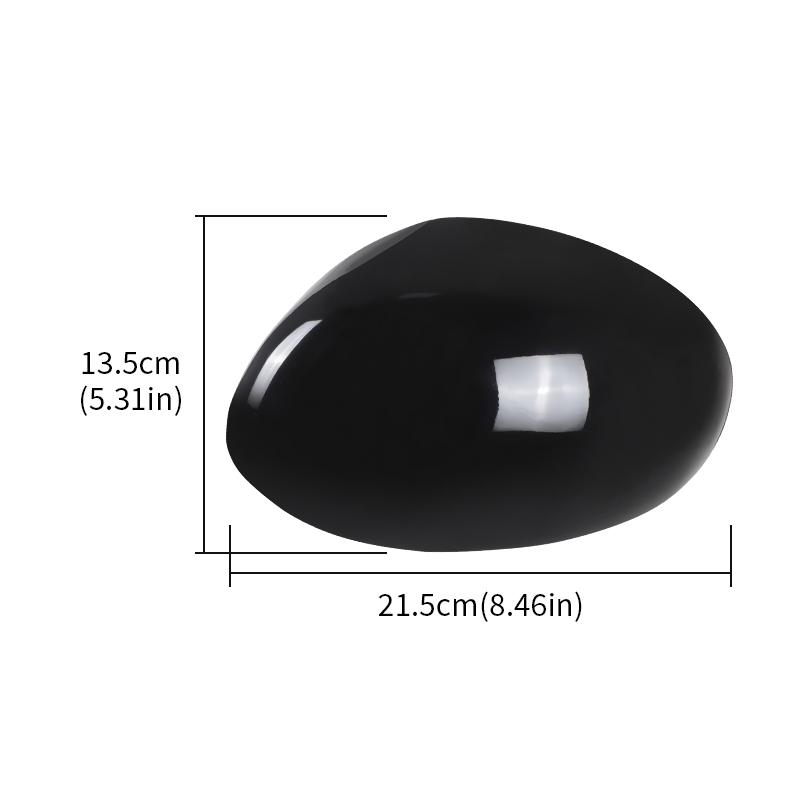 Side Mirror Cover Caps For Toyota Aygo 107CC Citroen C1 2006 2007 2008 2009 2010 2011-2014 Glossy Black Rear View Mirror Cap